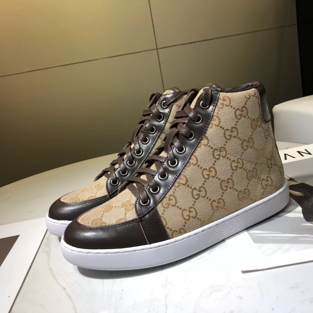 gucci high tops chaussures pour homme s_12a21441